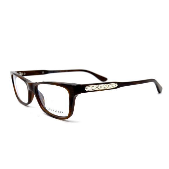 RALPH LAUREN RL6115 5472 BROWN EYEGLASSES FRAME - Picture 9 of 11